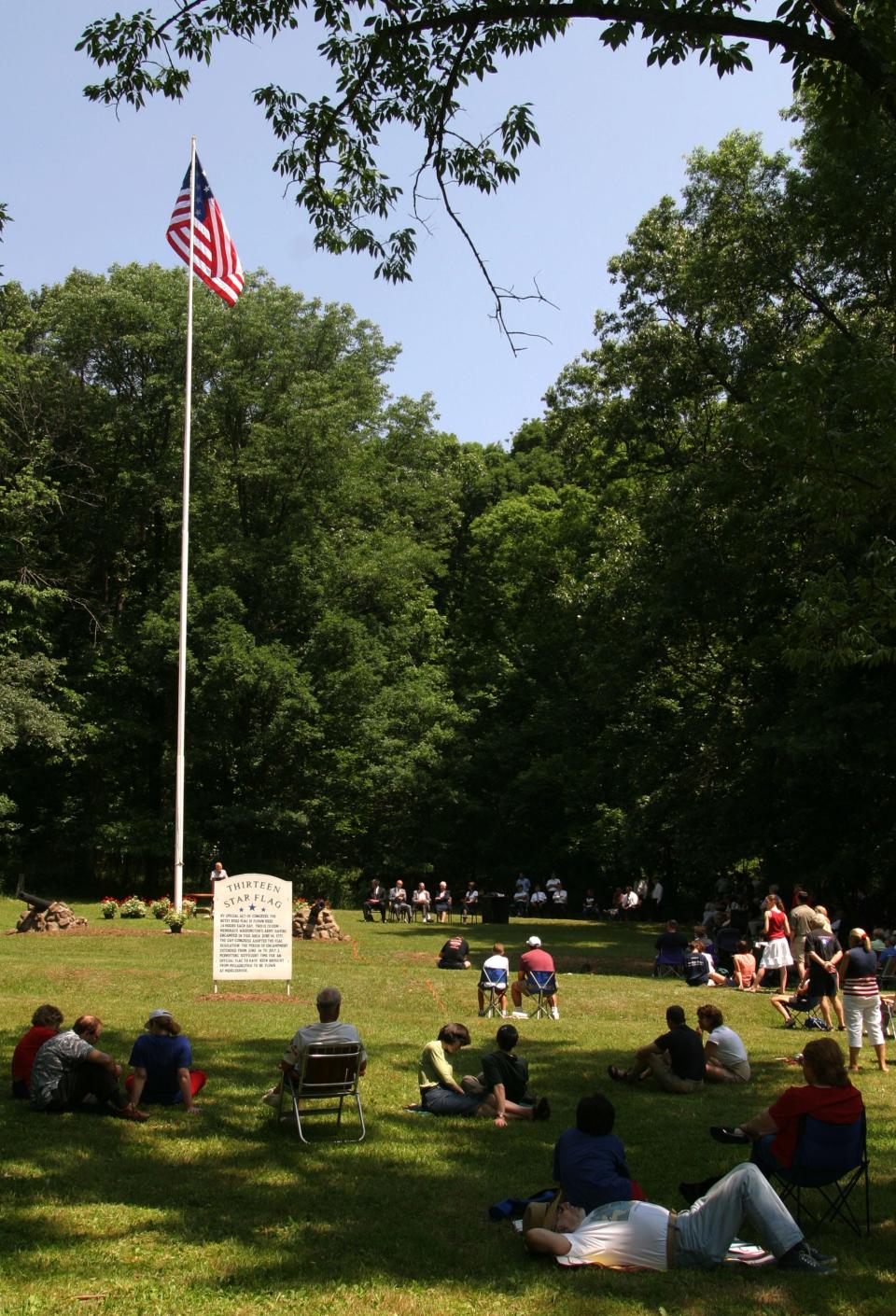 The Washington Camp Ground Association is responsible for the annual Fourth of July celebration at Camp Middlebrook on the Bridgewater-Bound Brook border.