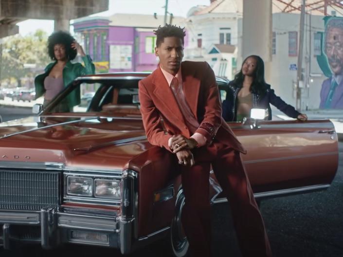 Jon Batiste in his music video for &quot;Freedom.&quot;