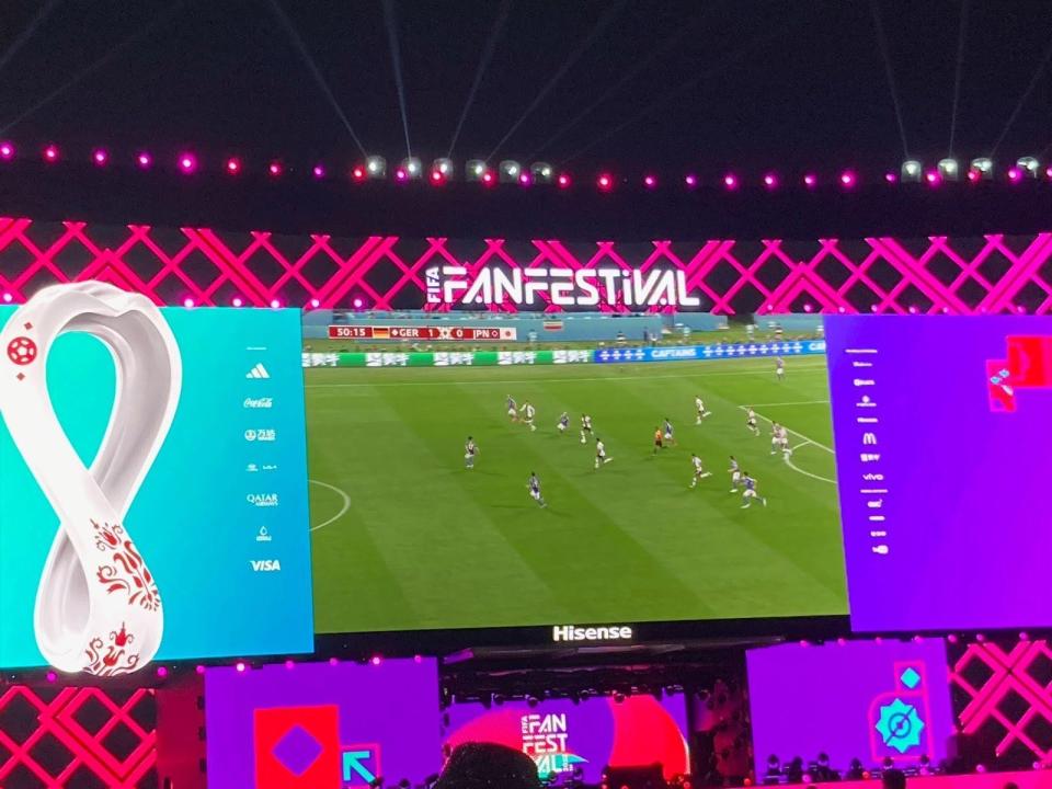 screen at fan festival