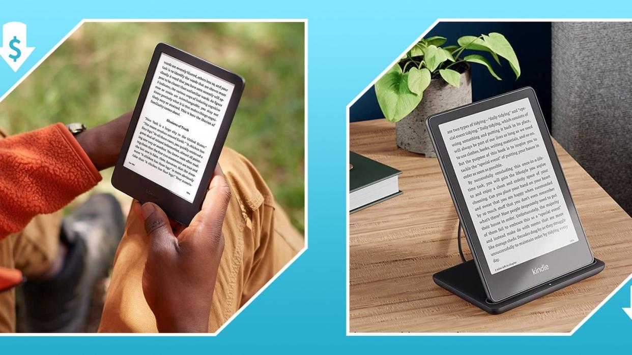 kindle 2022 and kindle paperwhite ereaders