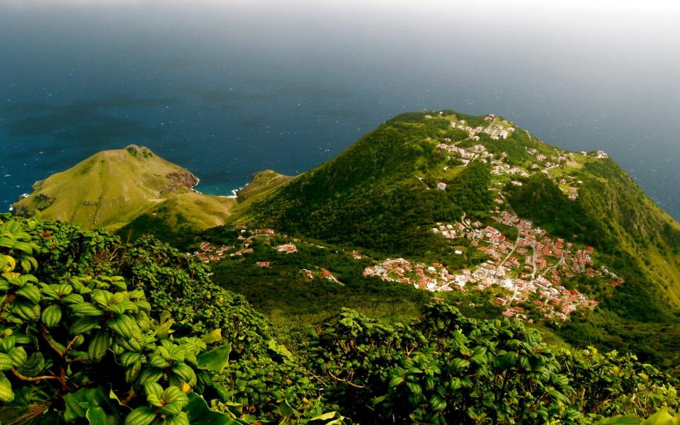 The view of Saba - Getty