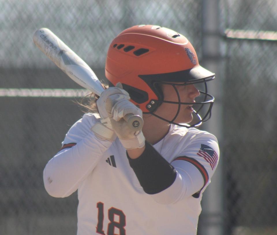 Offensively, Cheboygan sophomore Presley Chamberlain is batting over .500 with several base hits and stolen bases this season.