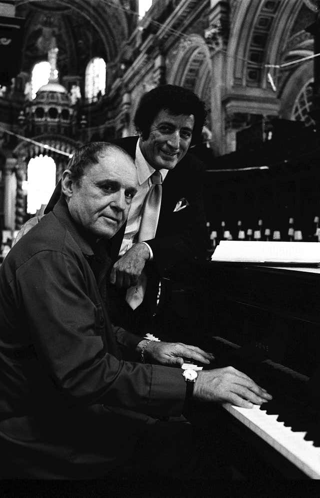 Rod Steiger and Tony Bennett