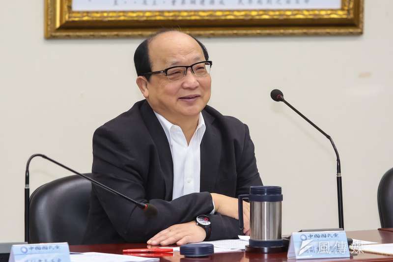 20170222-國民黨副主席胡志強22日出席國民黨中常會。（顏麟宇攝）
