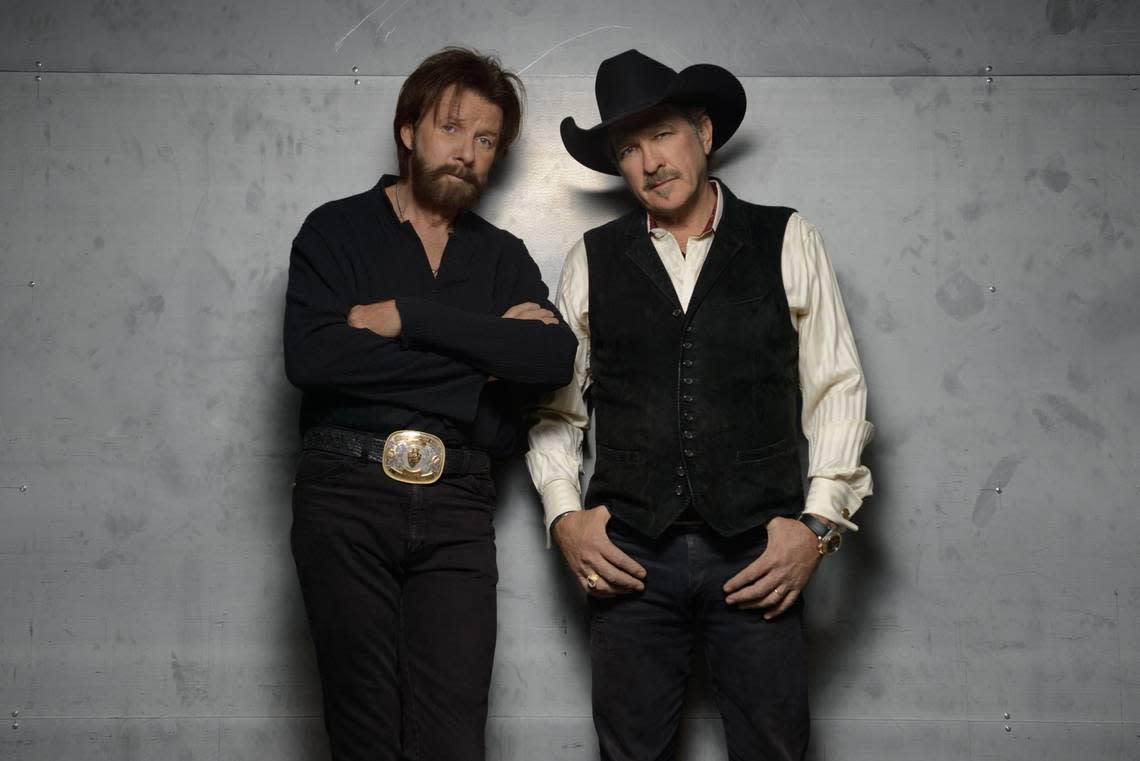 Brooks & Dunn (Ronnie Dunn, left, and Kix Brooks) will bring their Reboot 2023 Tour to the T-Mobile Center on May 4. Tickets will go on sale Jan. 27.