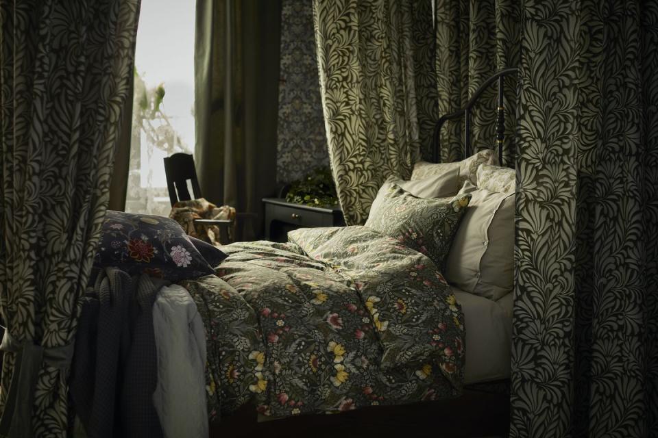 <p>According to the global IKEA Life at Home Report, 93 per cent of adults believe it's important to create a home that provides them with a sense of comfort. Our <a href="https://www.housebeautiful.com/uk/decorate/bedroom/g40857747/dark-bedroom-ideas/" rel="nofollow noopener" target="_blank" data-ylk="slk:bedrooms;elm:context_link;itc:0;sec:content-canvas" class="link ">bedrooms</a> should provide a relaxing sanctuary from the world outside – and the Nostalgic Expression trend does just that. </p>