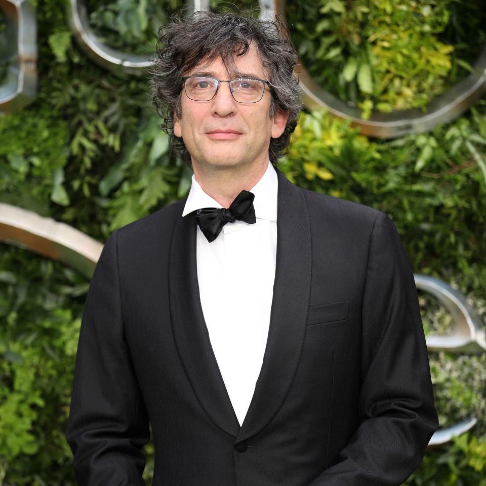 neil gaiman at good omens premiere