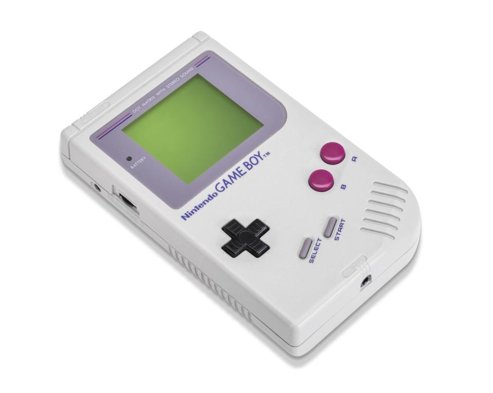 Playing Nintendo Game Boy when you should have been outside in the fresh air.