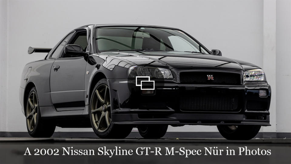 A 2002 Nissan Skyline GT-R M-Spec Nür.