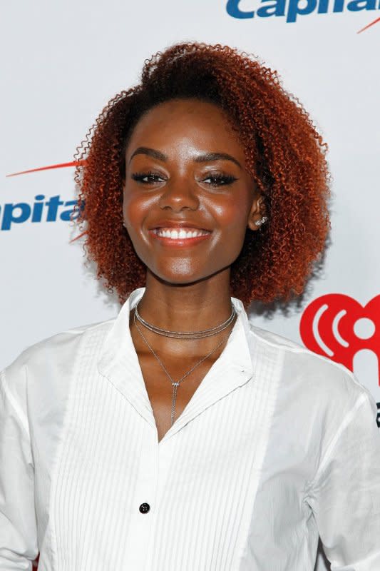Ashleigh Murray arrives for the iHeartRadio Music Festival at the T-Mobile Arena in Las Vegas on September 21, 2019. The actor turns 36 on January 18. File Photo by James Atoa/UPI