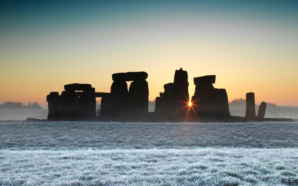 New dawn: Stonehenge on a winter's morning - James O Davies