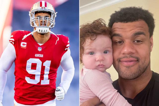 49ers' Arik Armstead Says He and His Teammates Bond Over Their 'Softer Side' as Fathers (Exclusive)