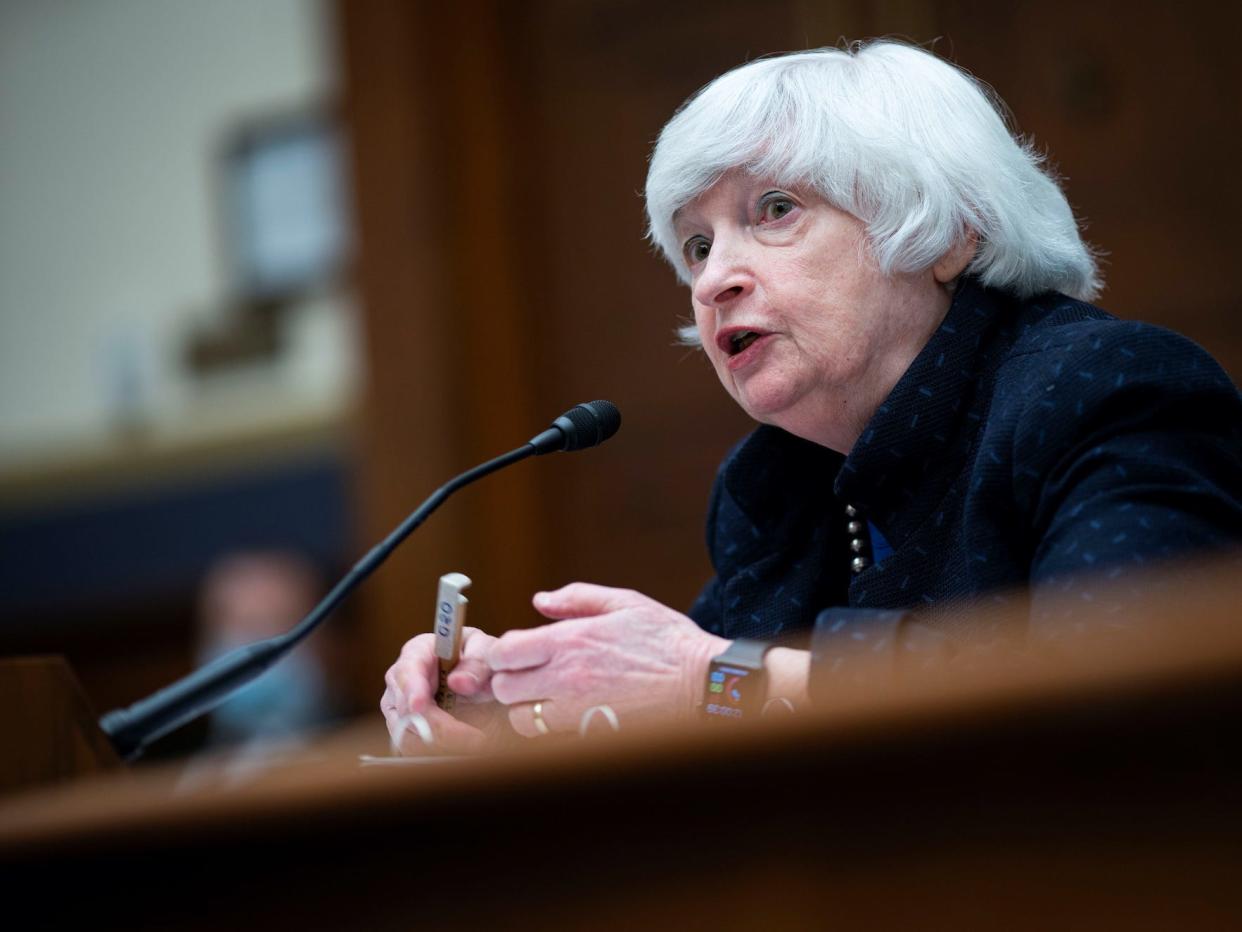 Treasury Secretary Janet Yellen