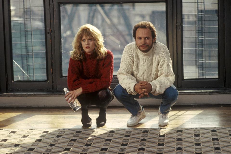 <h1 class="title">WHEN HARRY MET SALLY..., Meg Ryan, Billy Crystal, 1989, (c) Columbia/courtesy Everett Collection</h1><cite class="credit">©Columbia Pictures/Courtesy Everett Collection</cite>