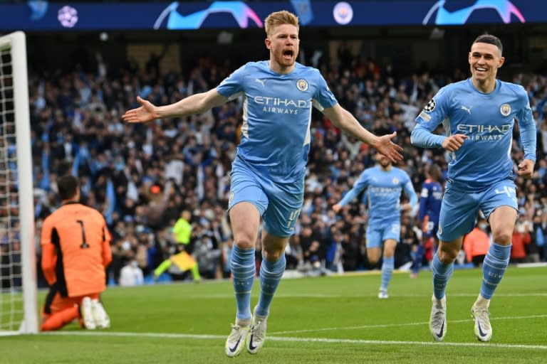 Manchester City midfielder Kevin De Bruyne (AFP/Paul ELLIS)