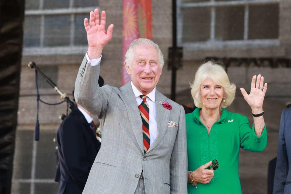 <p>Chris Jackson/Getty</p> King Charles and Queen Camilla in May this year 