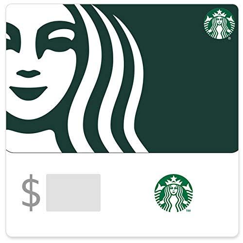 14) Starbucks Gift Cards Email Delivery