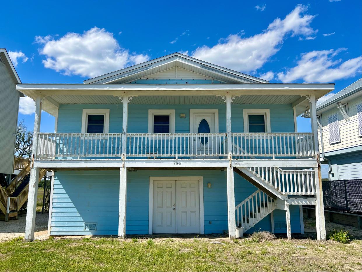 The house at 796 Ocean Blvd. in Holden Beach is owned by the town, but it plans to begin a process to sell it.