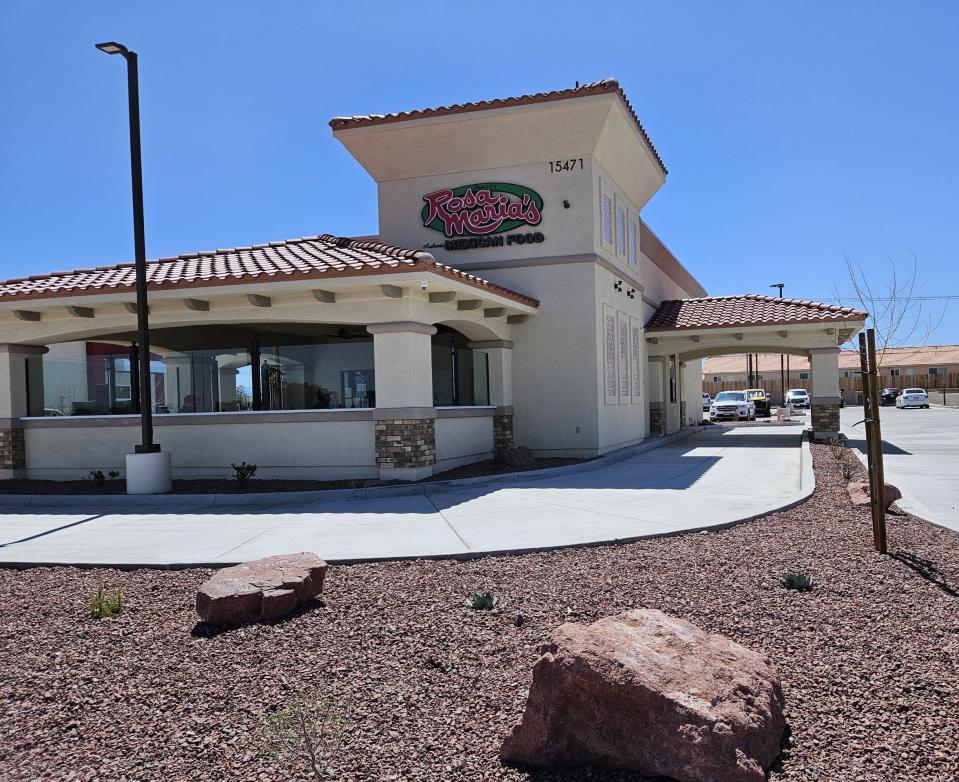 Rosa Maria’s Authentic Mexican Food is located at 15471 Bear Valley Rd. in Hesperia.