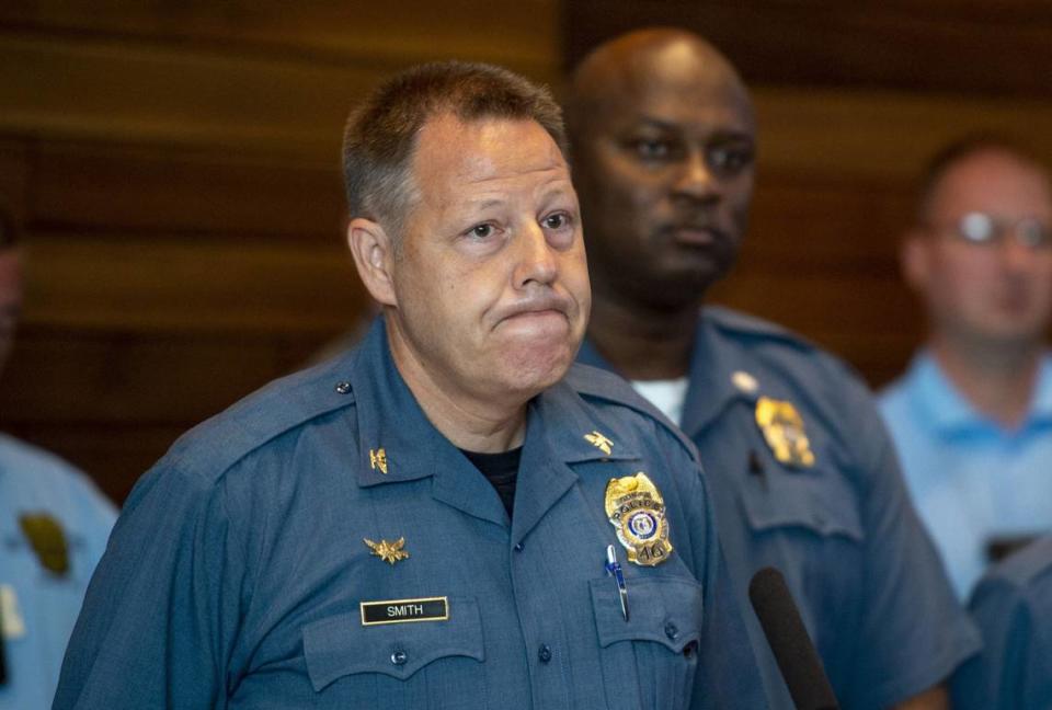 Former Kansas City Police Chief Rick Smith is pictured in a file photo.