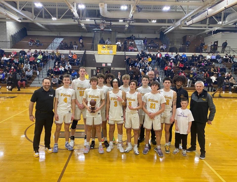 Onsted's boys basketball team defeated Plymouth in the Motor City Roundball Classic on Tuesday at Ferndale.