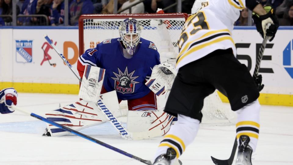 Rangers fall to Bruins, 52, ending threegame winning streak