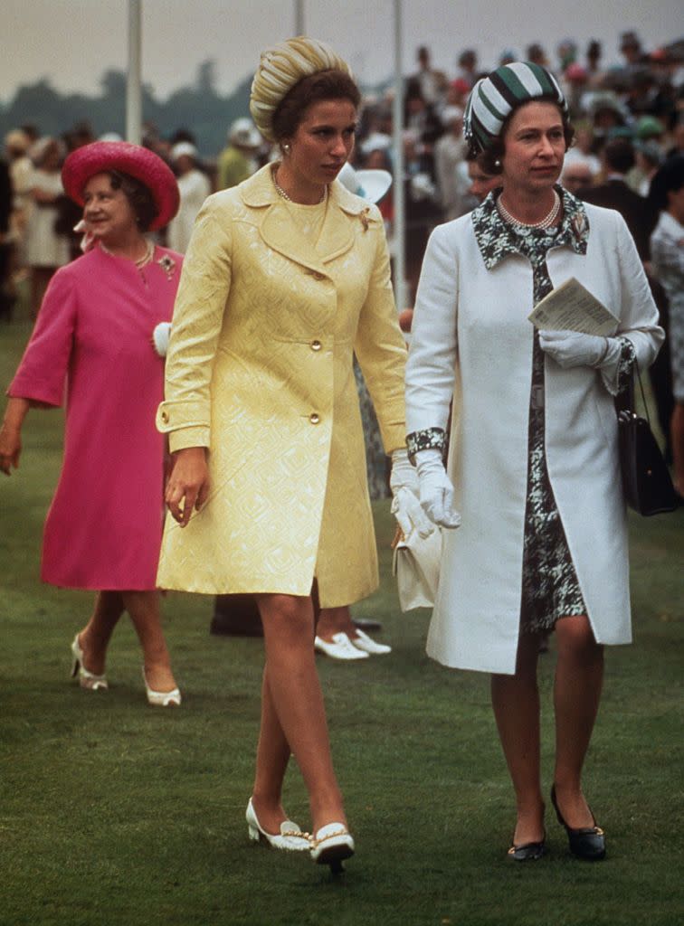 <p>At the Royal Ascot with Queen Elizabeth.</p>