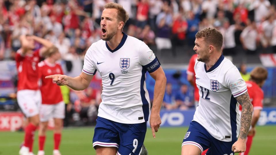 England win Group C at Euro 2024 as Denmark held by Serbia