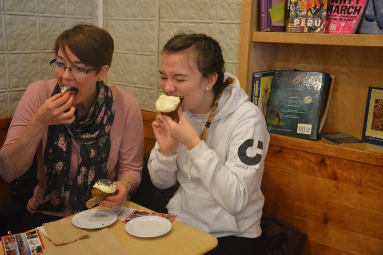 A family from Ireland joins the Free Food Tour in New York.