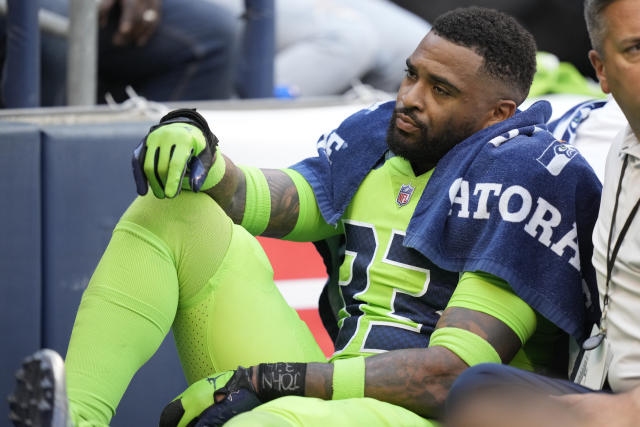 Seahawks S Jamal Adams CARTED OFF after serious injury #shorts 