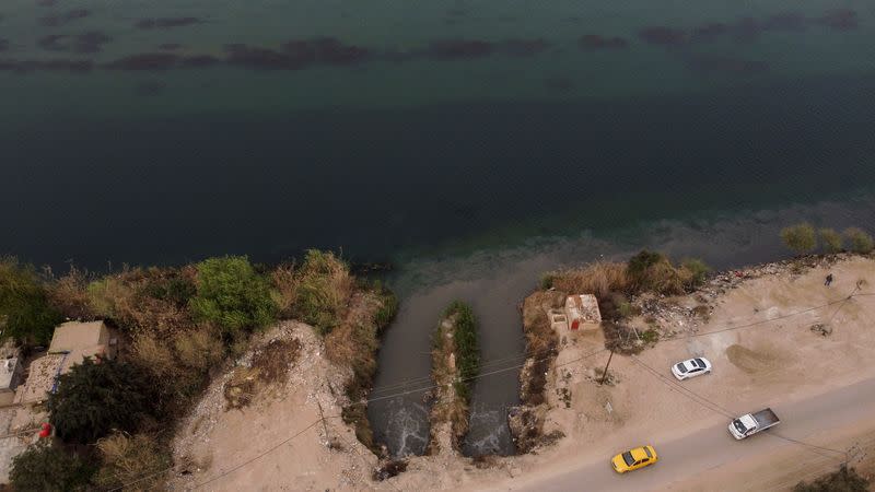 The Wider Image: Seen from the sky: polluted waters around the world