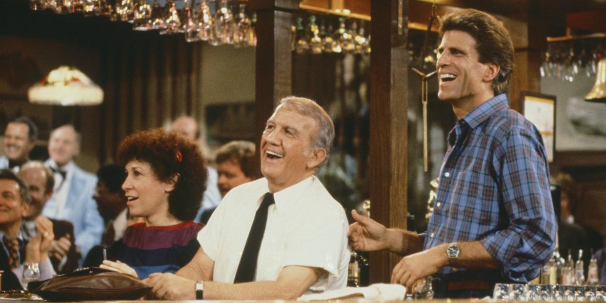 The cast of "Cheers"