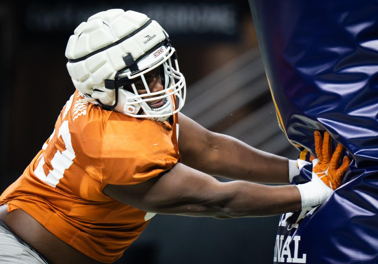 Former Texas defensive tackle T'Vondre Sweat's NFL draft stock probably took a hit after his DWI charge. The 2023 Outland Trophy winner was regarded as a second- or third-round prospect before last weekend's arrest.