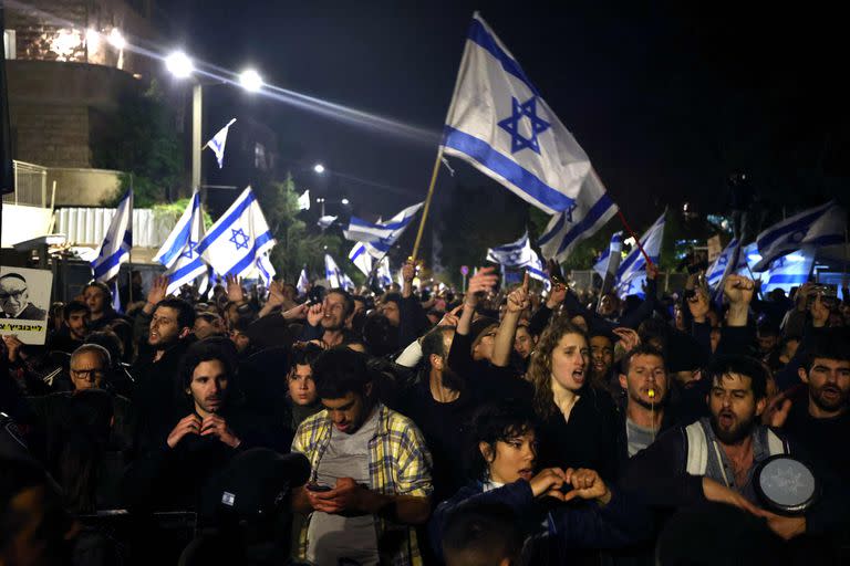 Protestas en Israel contra la reforma judicial que promueve Benjamin Netanyahu