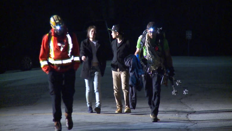 1st date ends in technical rope rescue on Grouse Mountain