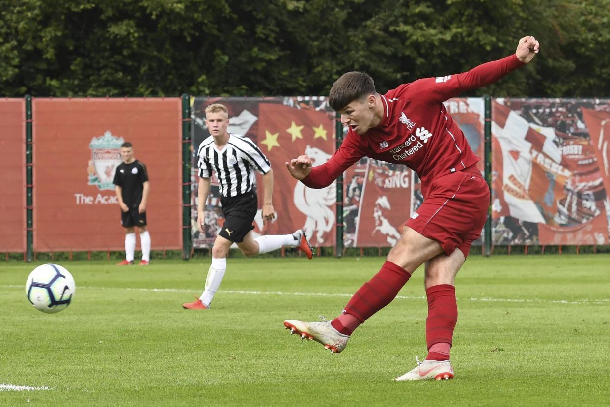 Aiming high | Duncan has always 'exuded confidence' says former coach: Nick Taylor/Liverpool FC/Liverpool FC via Getty Images