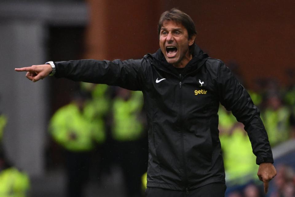 Antonio Conte’s Tottenham side will be hoping for a strong European run (AFP via Getty Images)