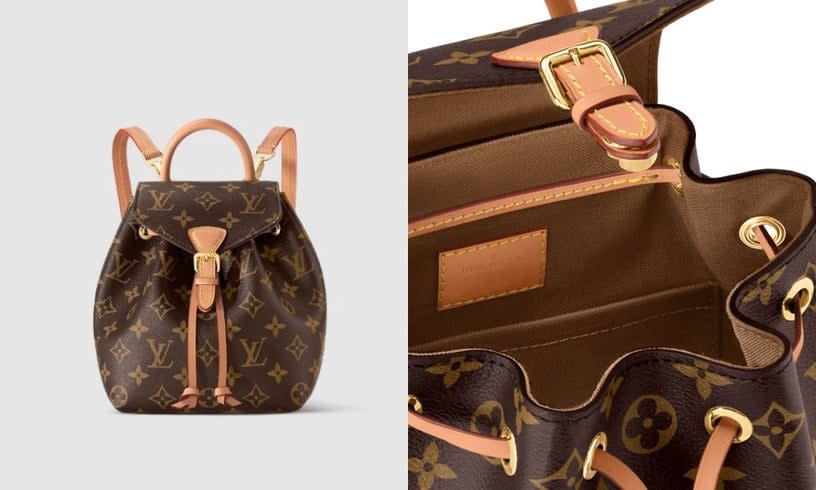 Louis vuitton Montsouris BB，NT$81,000。圖片來源：Louis vuitton