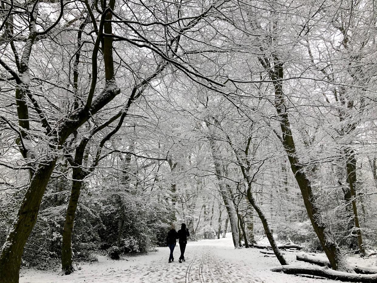 <p>Parts of Scotland and northern England may see more snow this week</p> (Getty Images)