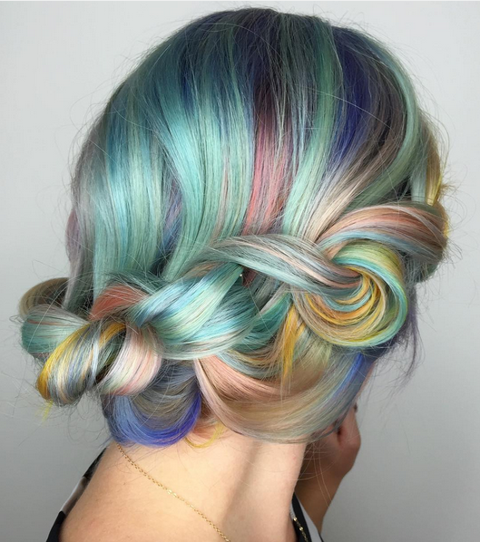 Macaron-Haare