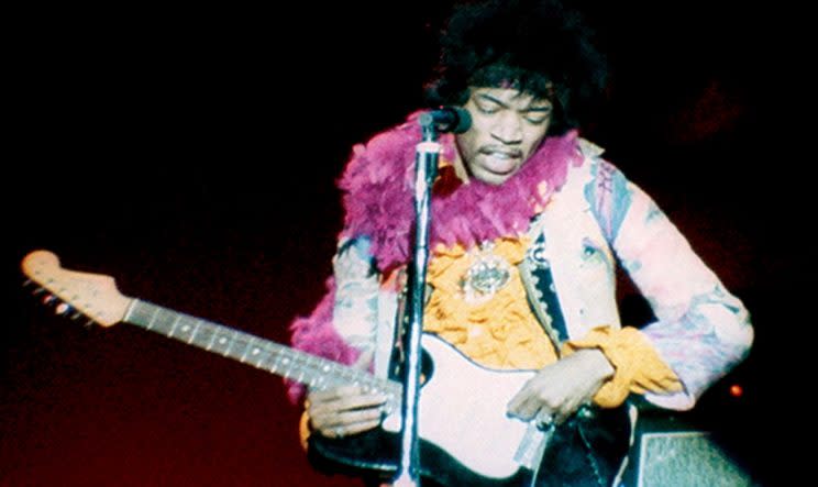 Jimi Hendrix in 'Monterey Pop' 