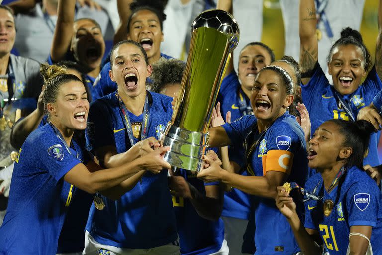 Brasil y la Copa América femenina, prácticamente inseparables: las auriverdes consiguieron el trofeo en ocho de las nueve disputas.
