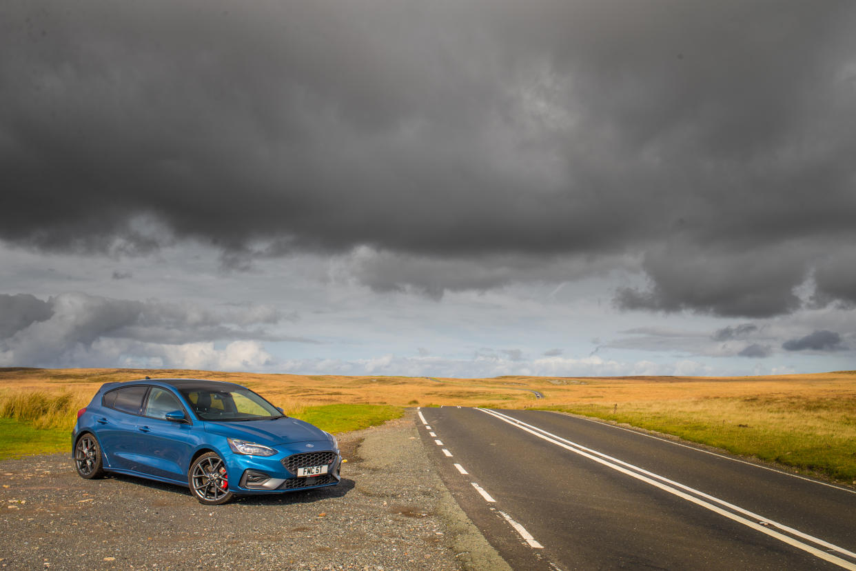 The ST is best suited to twisty b-roads 