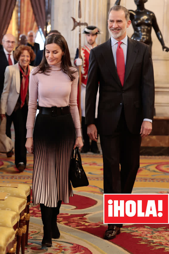 Reyes Felipe y Letizia