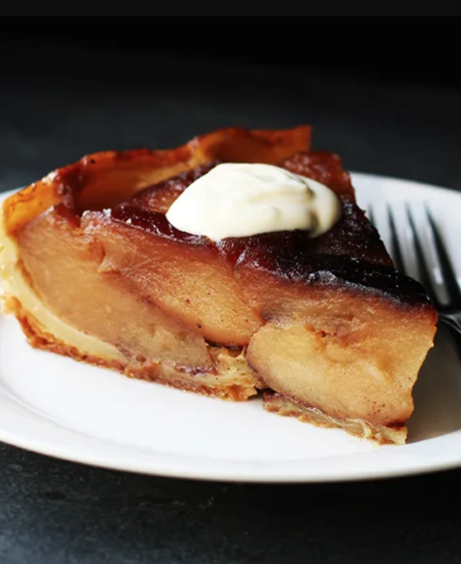 <p>Andrew Zimmern</p><p>Andrew Zimmern‘s version of the caramelized upside-down apple dessert is an easy show stopper at any holiday dinner table. </p><p><strong>Get the recipe: <em><a href="https://parade.com/971626/kelli_acciardo/andrew-zimmern-classic-apple-tarte-tatin-recipe/" rel="nofollow noopener" target="_blank" data-ylk="slk:Classic Apple Tarte Tatin;elm:context_link;itc:0;sec:content-canvas" class="link ">Classic Apple Tarte Tatin</a></em></strong></p>