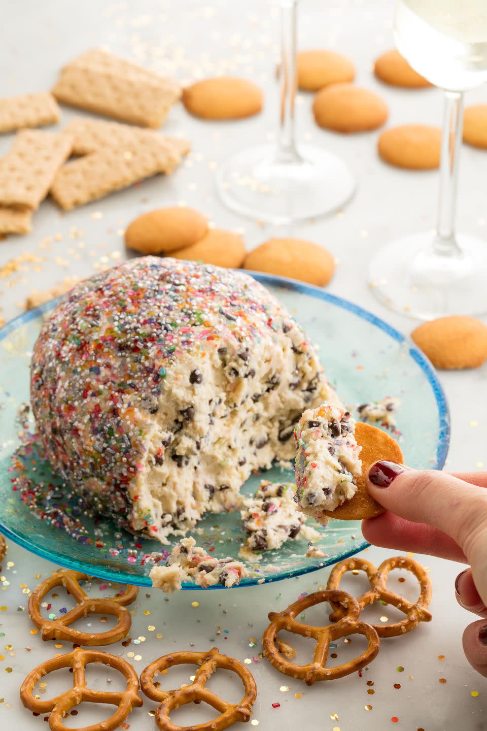 Confetti Cookie Dough Ball