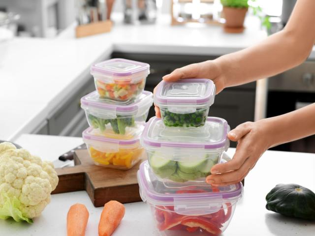 This 34-Piece Set of Stackable Food Storage Containers 'Prevents Spills &  Leaks' — Majorly Discounted for Under $30