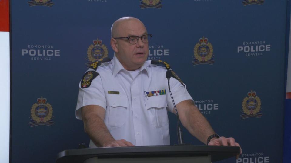 Police Chief Dale McFee backed the actions officers took to clear the pro-Palestinian encampment at the University of Alberta on May 11, 2024.