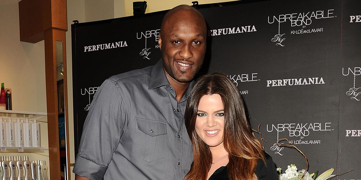 khloe kardashian lamar odom relationship timeline