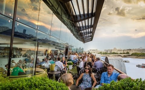 best rooftop bars in London  Oxo  - Credit: Michael Kyle